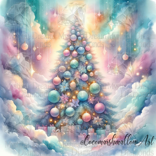 The Soft Glow of Christmas by Cocomarshmallow Art