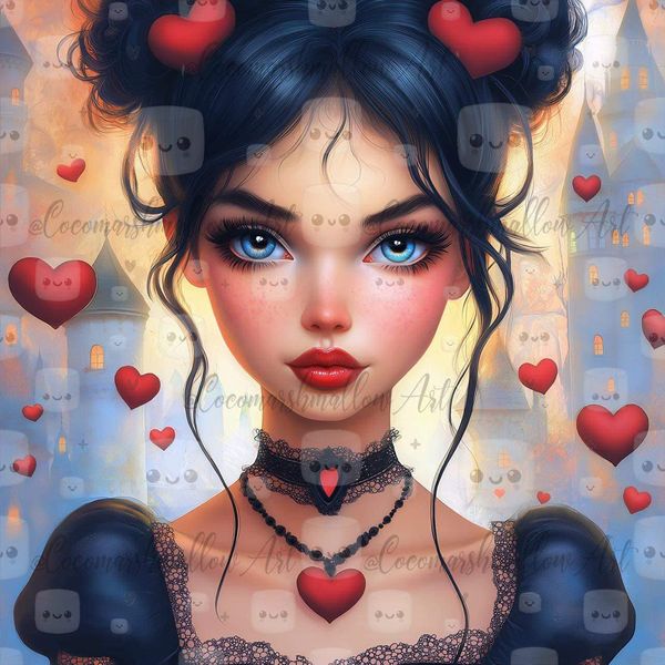 Heart of the Queen of Heart by Cocomarshmallow Art