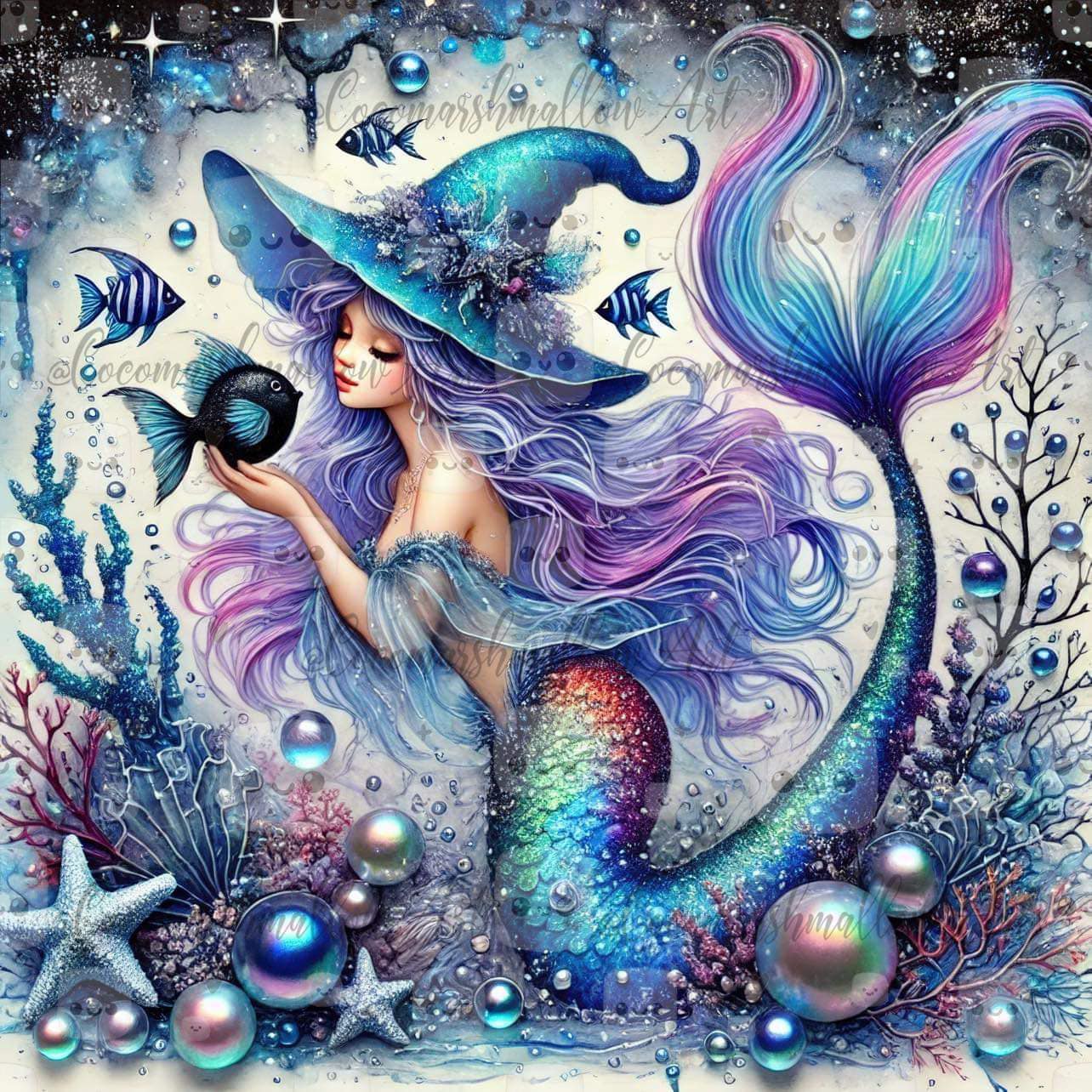 The Witch of The Ocean by Cocomarshmallow Art