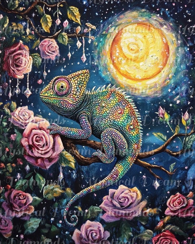 Colorful Chameleons (3 options) by Sandrietta Ai