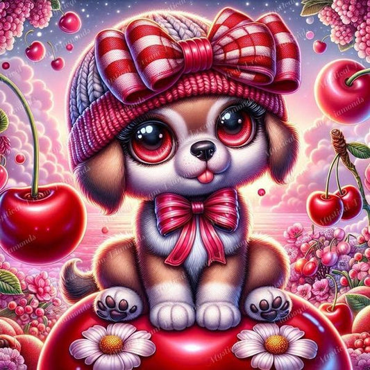 Cherry Dog  by Taza Creations