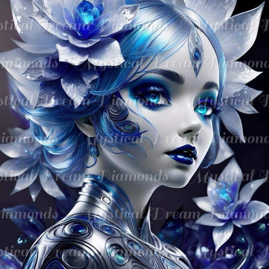 Blue Lady by Taza Creations