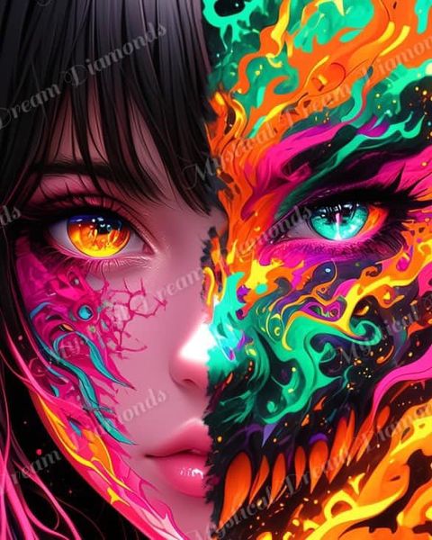 Split Personality by Bex.Ai Art