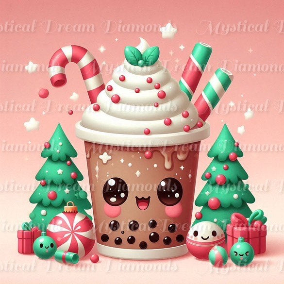 Holiday Boba Gift Box (Please add either 4 or 6 to your Cart) by Bex.Ai Art