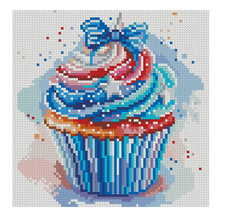 A Year of Cupcakes per Month by Cocomarshmallow Art