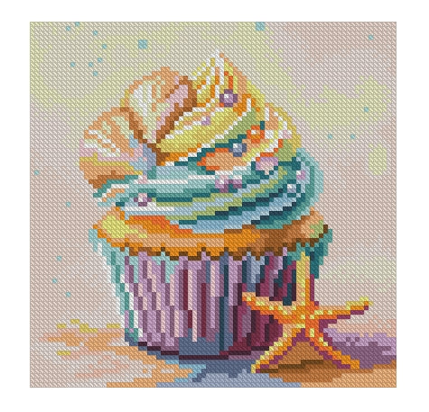 A Year of Cupcakes per Month by Cocomarshmallow Art