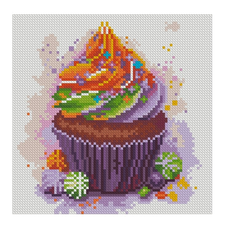 A Year of Cupcakes per Month by Cocomarshmallow Art