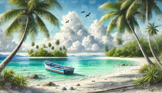 Caribbean Bliss by Cocomarshmallow Art