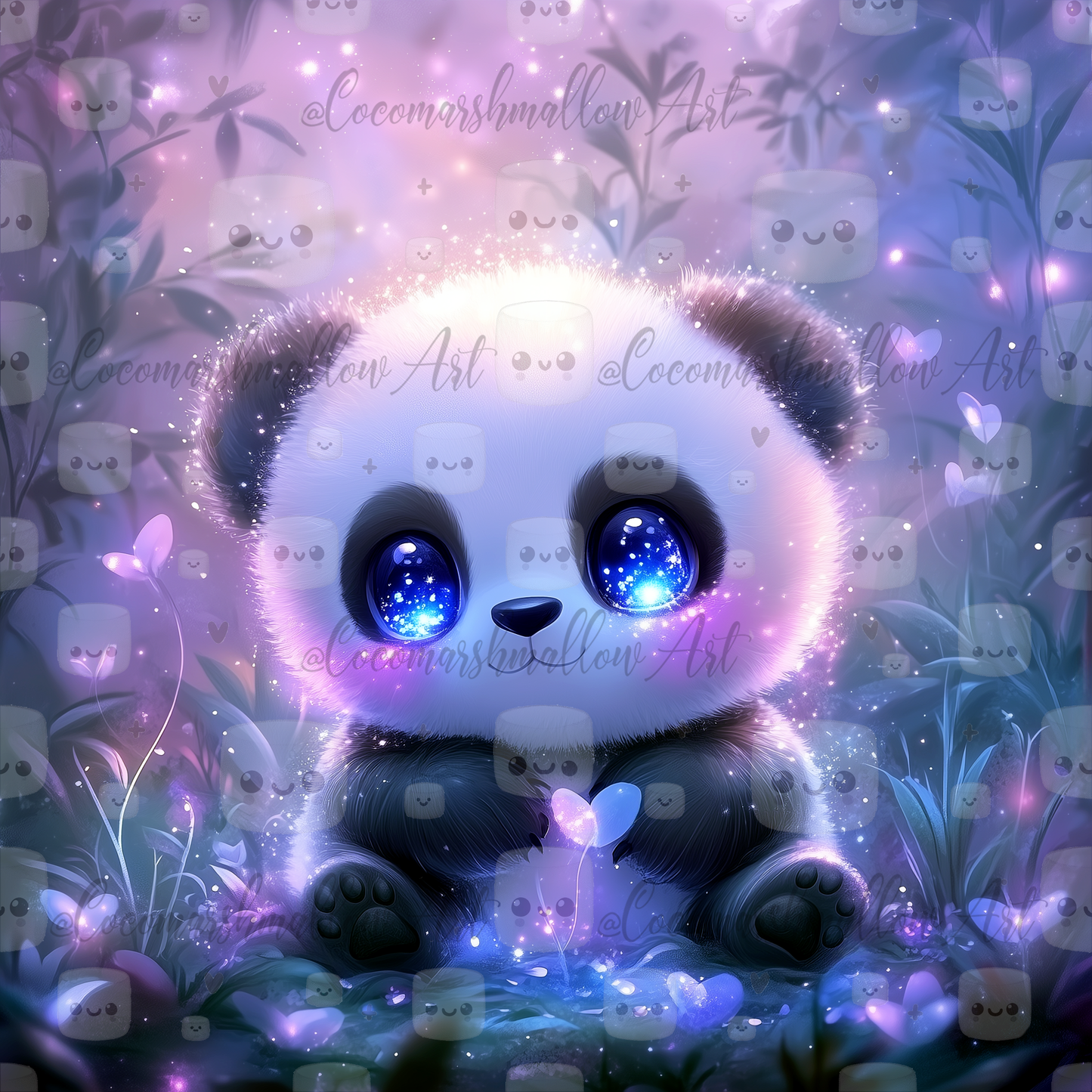 Cutie Panda by Cocomarshmallow Art