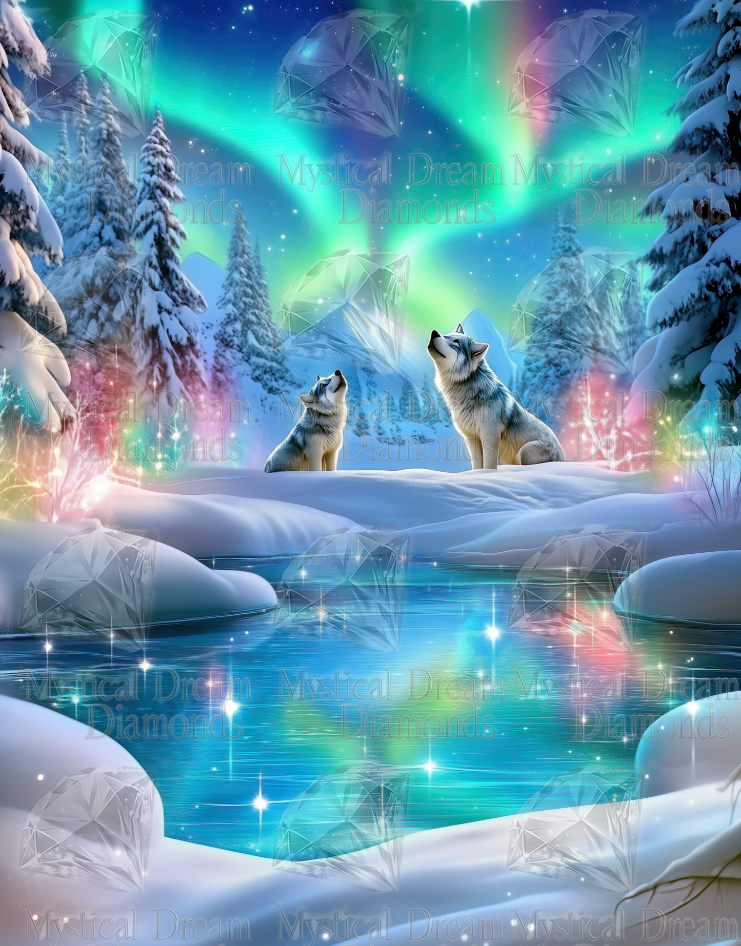 Howling Colors by Cocomarshmallow Art