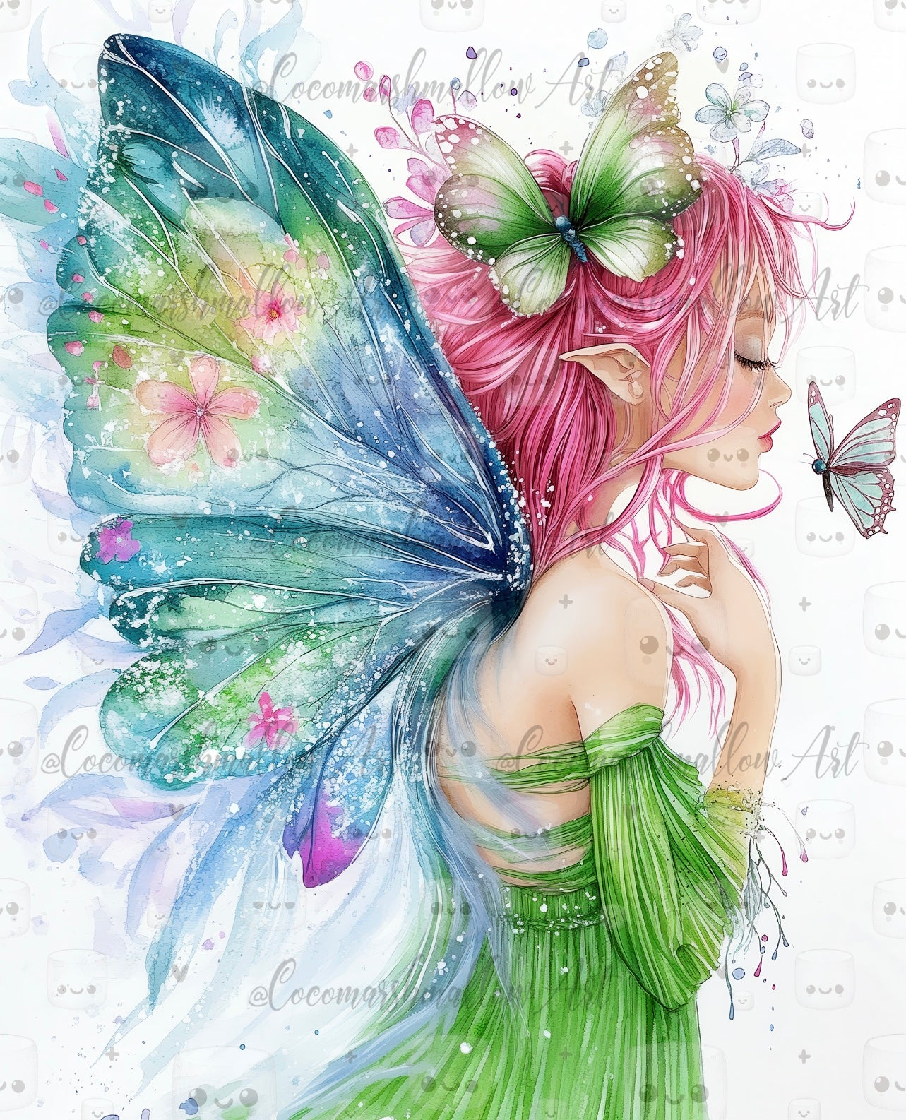 Butterfly Dream By Cocomarshmallow Art