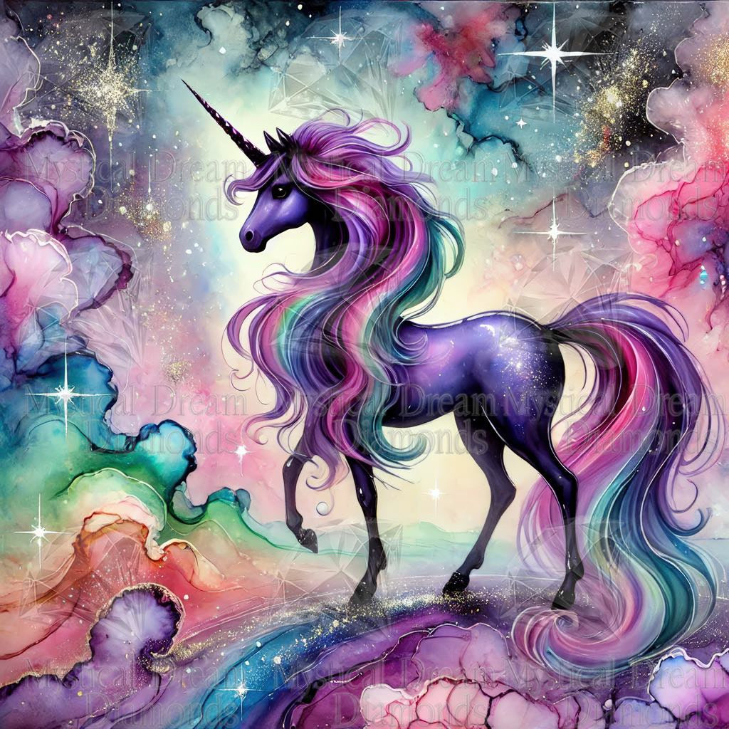 Violet Magic by Cocomarshmallow Art