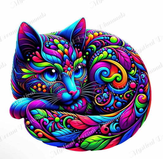 Colorful Kitty