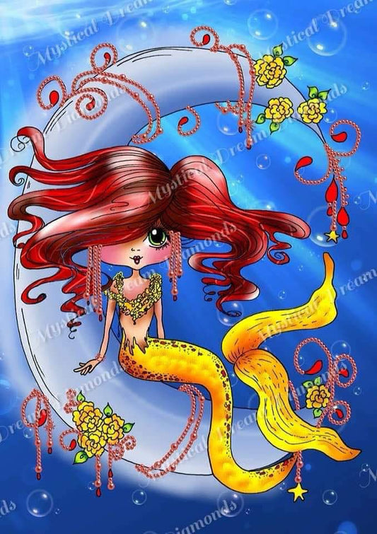 My Besties - Silver Moon Mermaid by Sherri Baldy