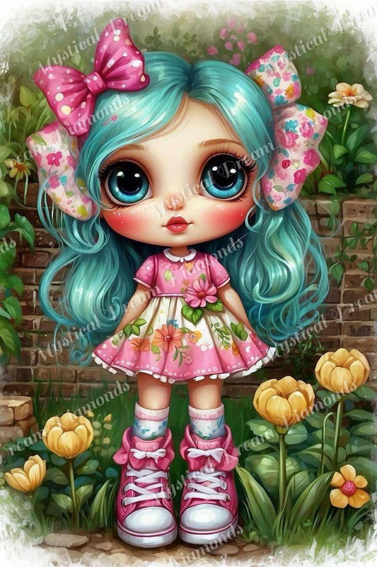 My Besties - Sweet Garden Ella Bella Buttons and Bows by Sherri Baldy