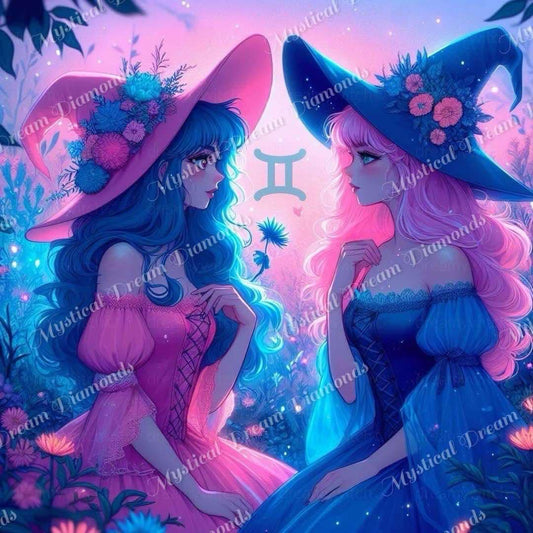 Gemini Witches by Dreamy Witch