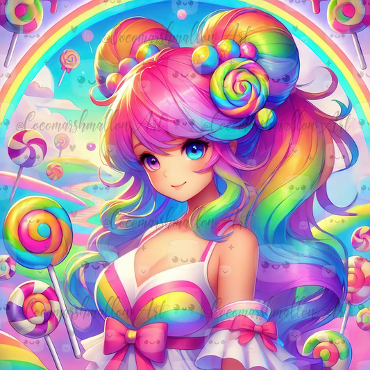 Sweet Like Candy by Cocomarshmallow Art