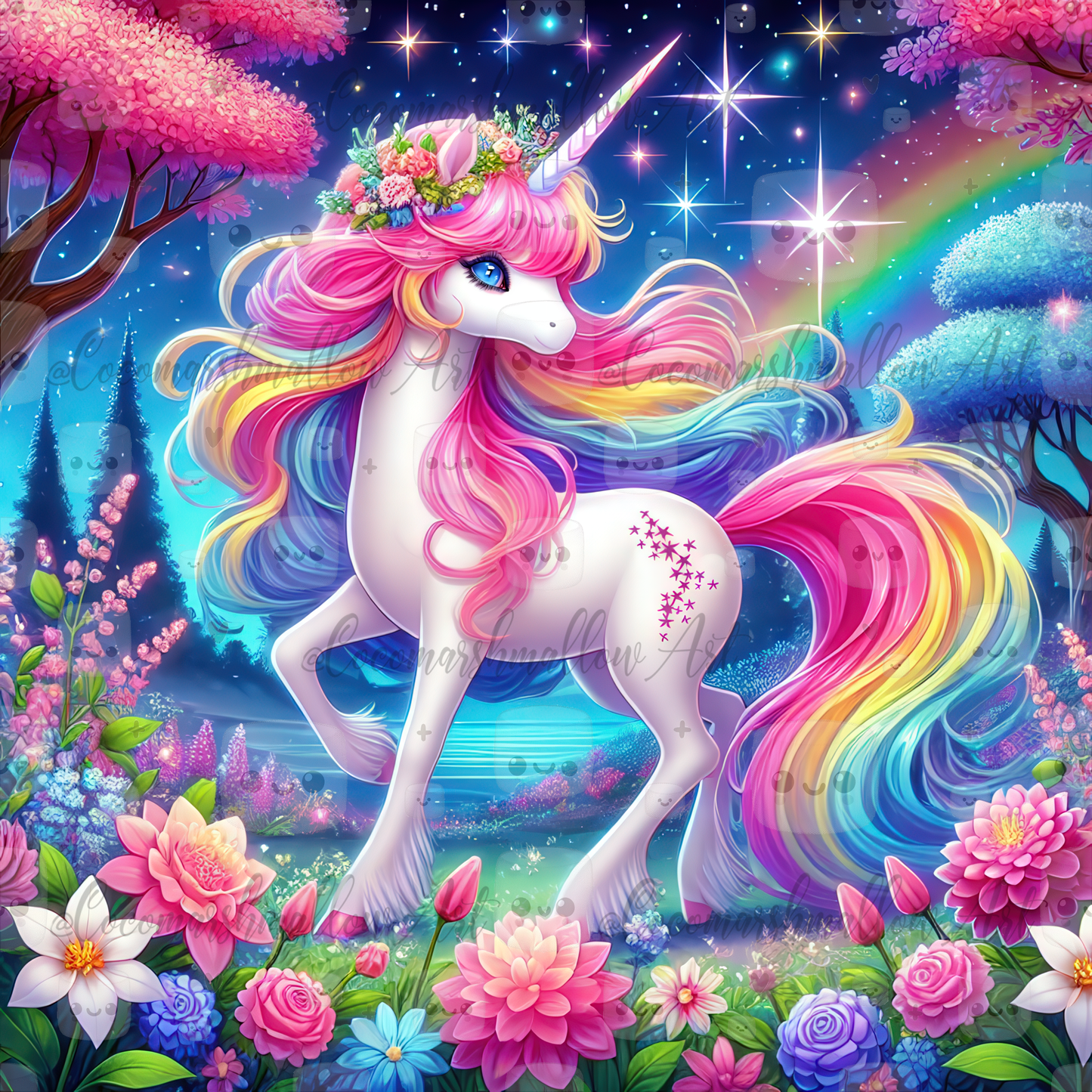 Starlit Magic by Cocomarshmallow Art