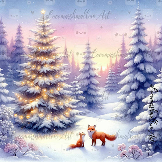 Christmas Morning by Cocomarshmallow Art