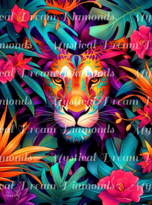 Vibrant Jungle - Ramsey by Romantz Art