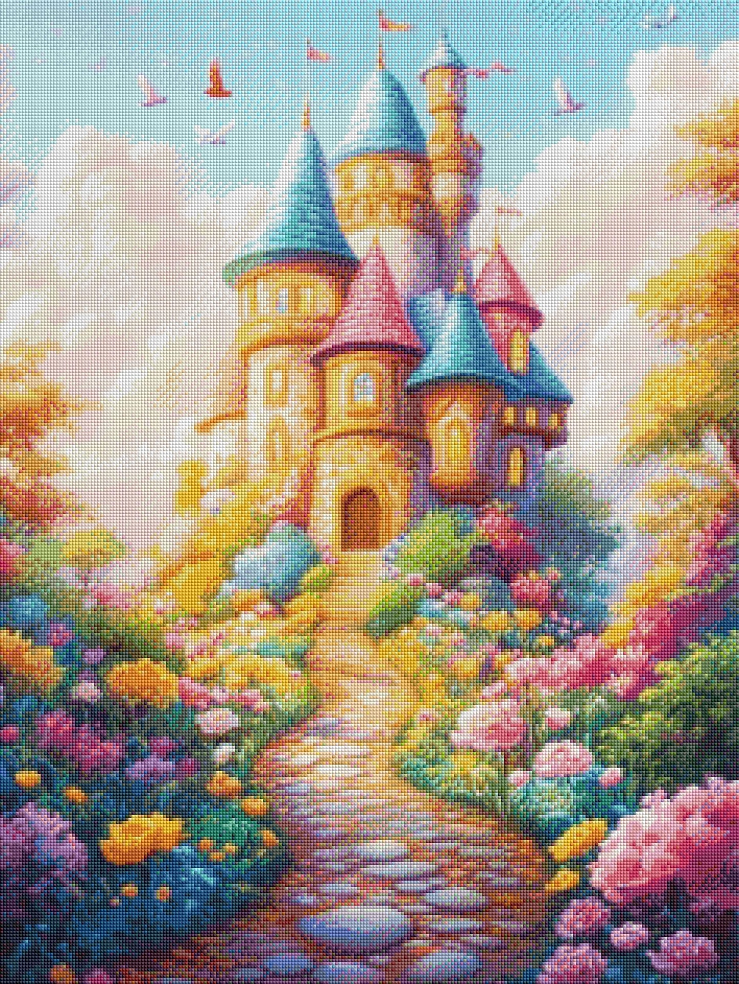 Castle in the Cloud by Bex.ai Art