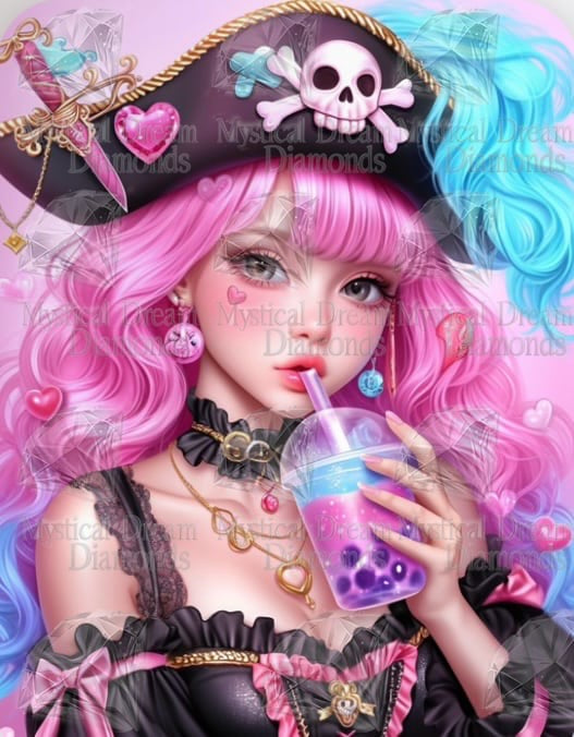 Pinkie Pirate by Bex.Ai Art