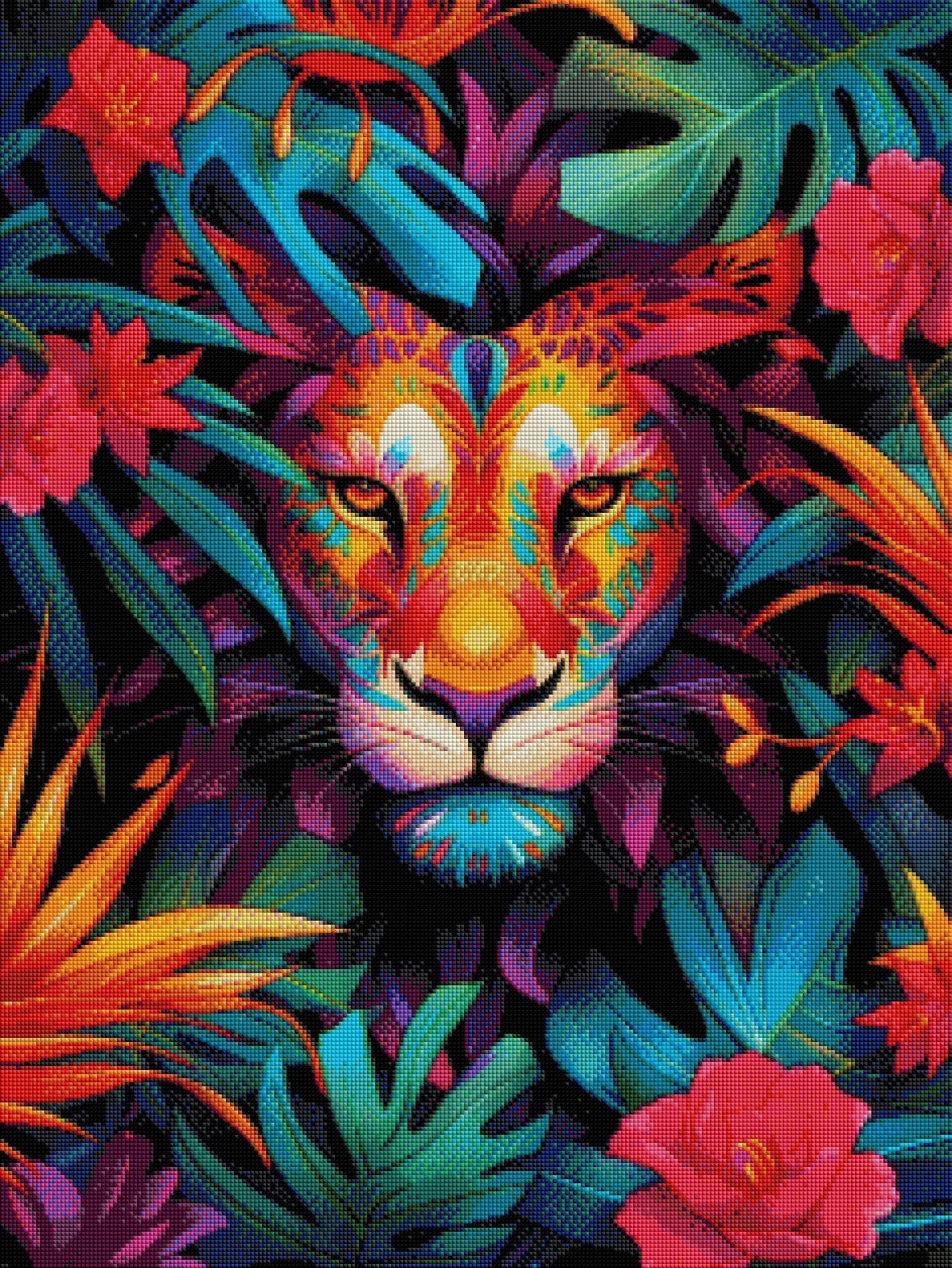 Vibrant Jungle - Ramsey by Romantz Art