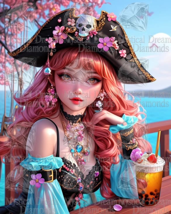 Pirate Tea by Bex.Ai Art