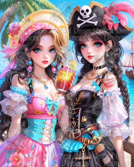 Pirate Sisters by Bex.Ai Art