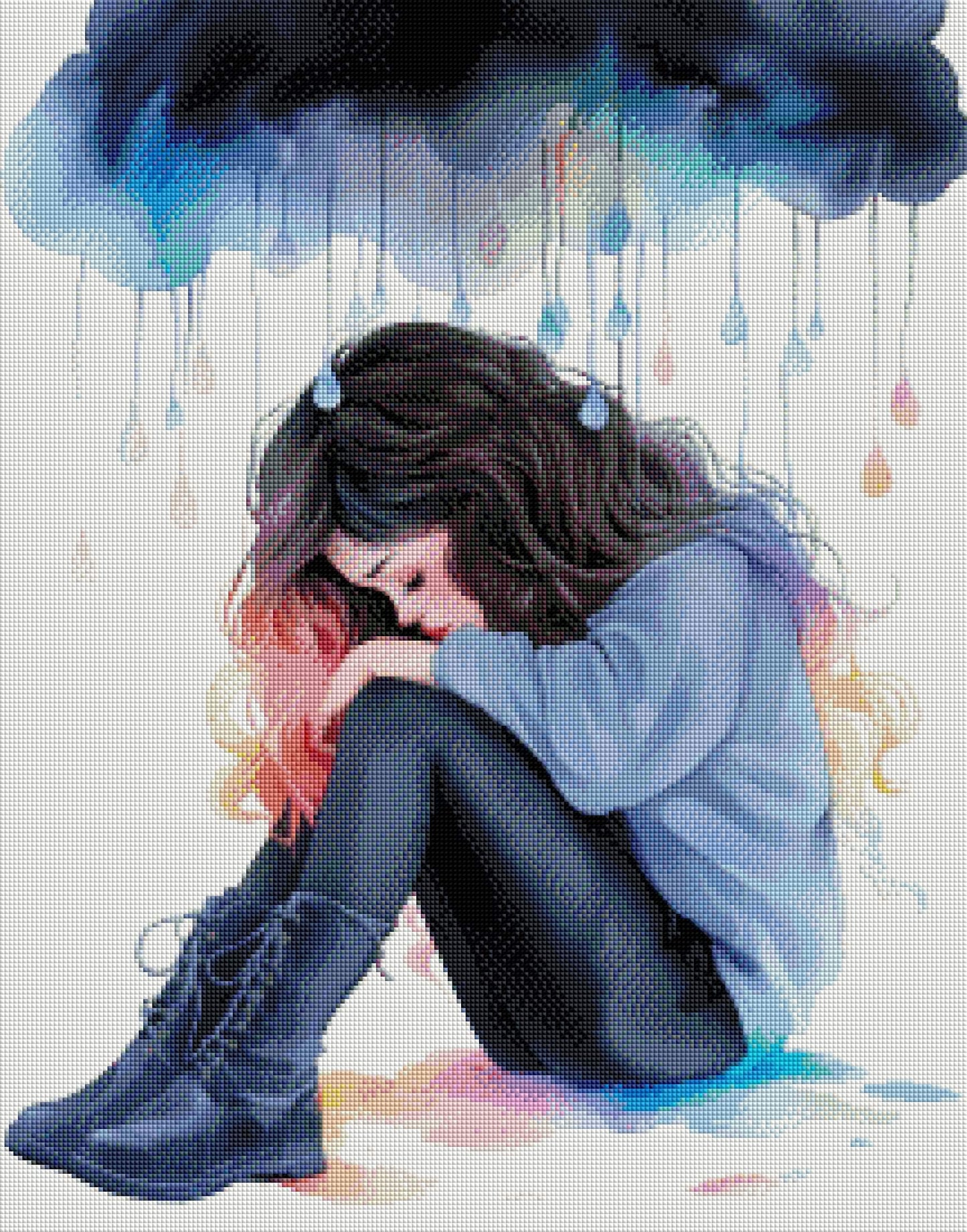 Cloudy Day with a Chance of Tears by Cocomarshmallow Art