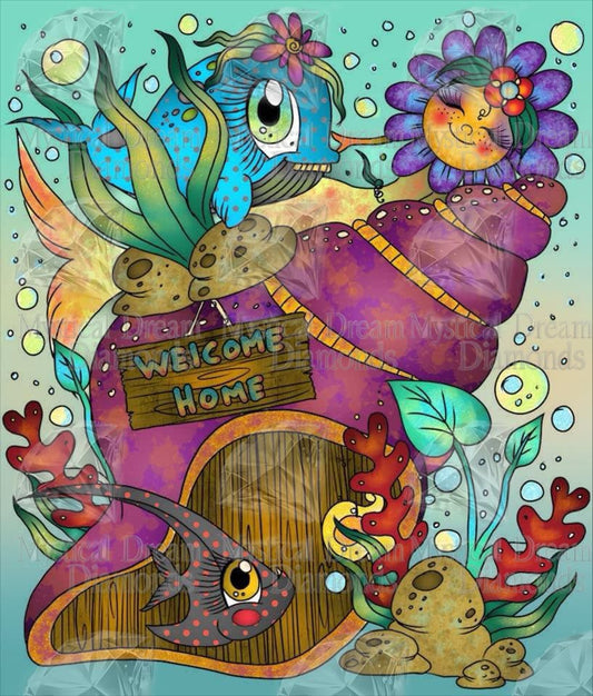 My Besties Welcome Home Under the Sea by Sherri Baldy