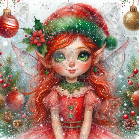 Christmas Holly by Dreamy Witch