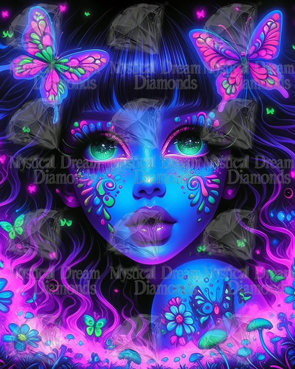 Neon Beauty by Bex.Ai Art