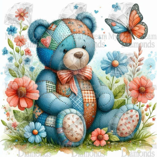 Patchwork Teddy by Dirk Venter