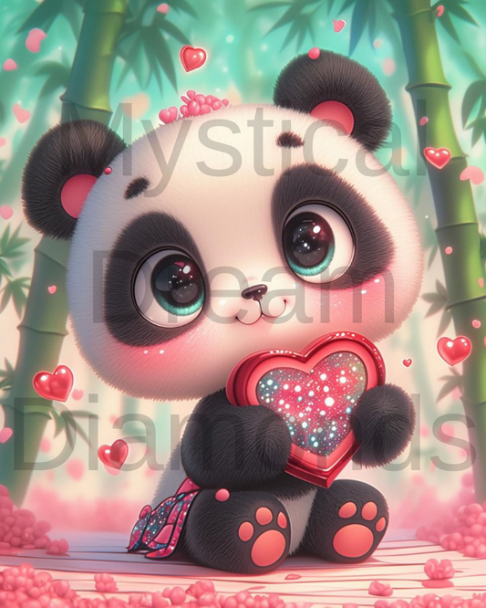 Love Panda by Bex.ai Art