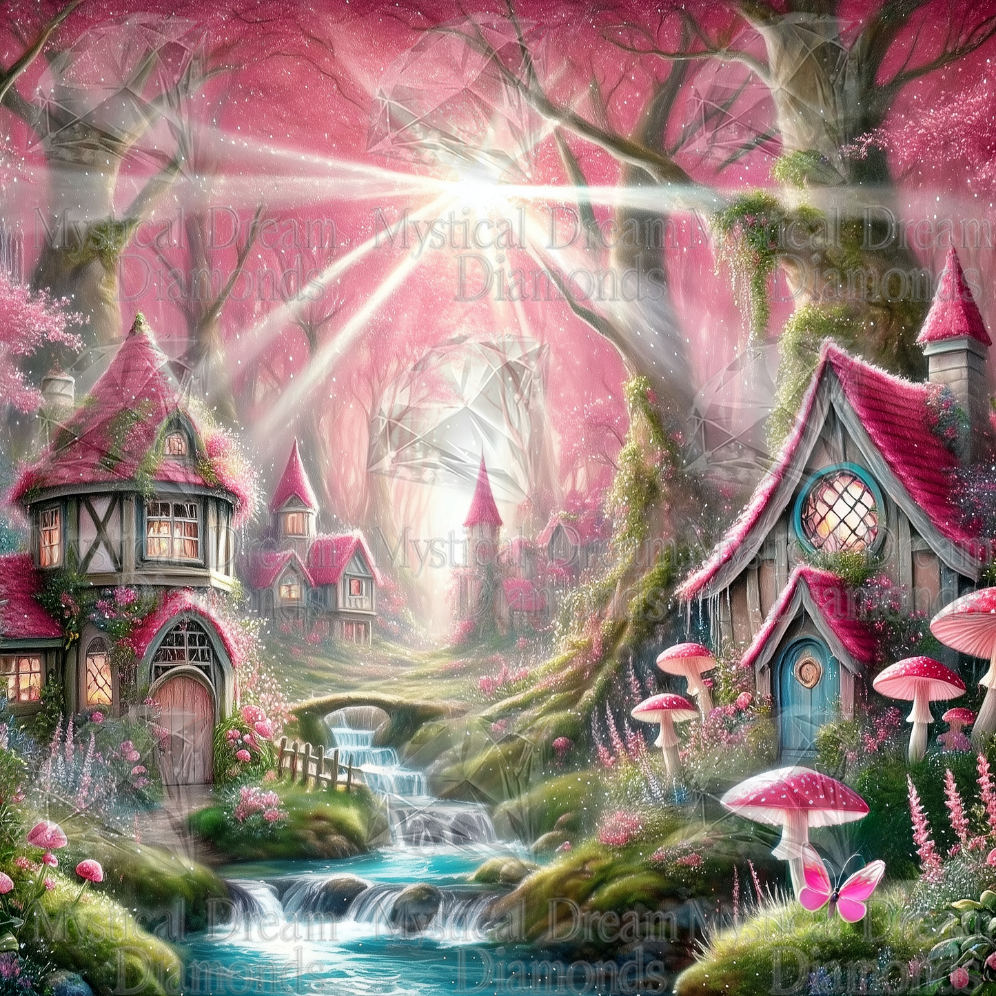 Pink Utopia by  Cocomarshmallow Art