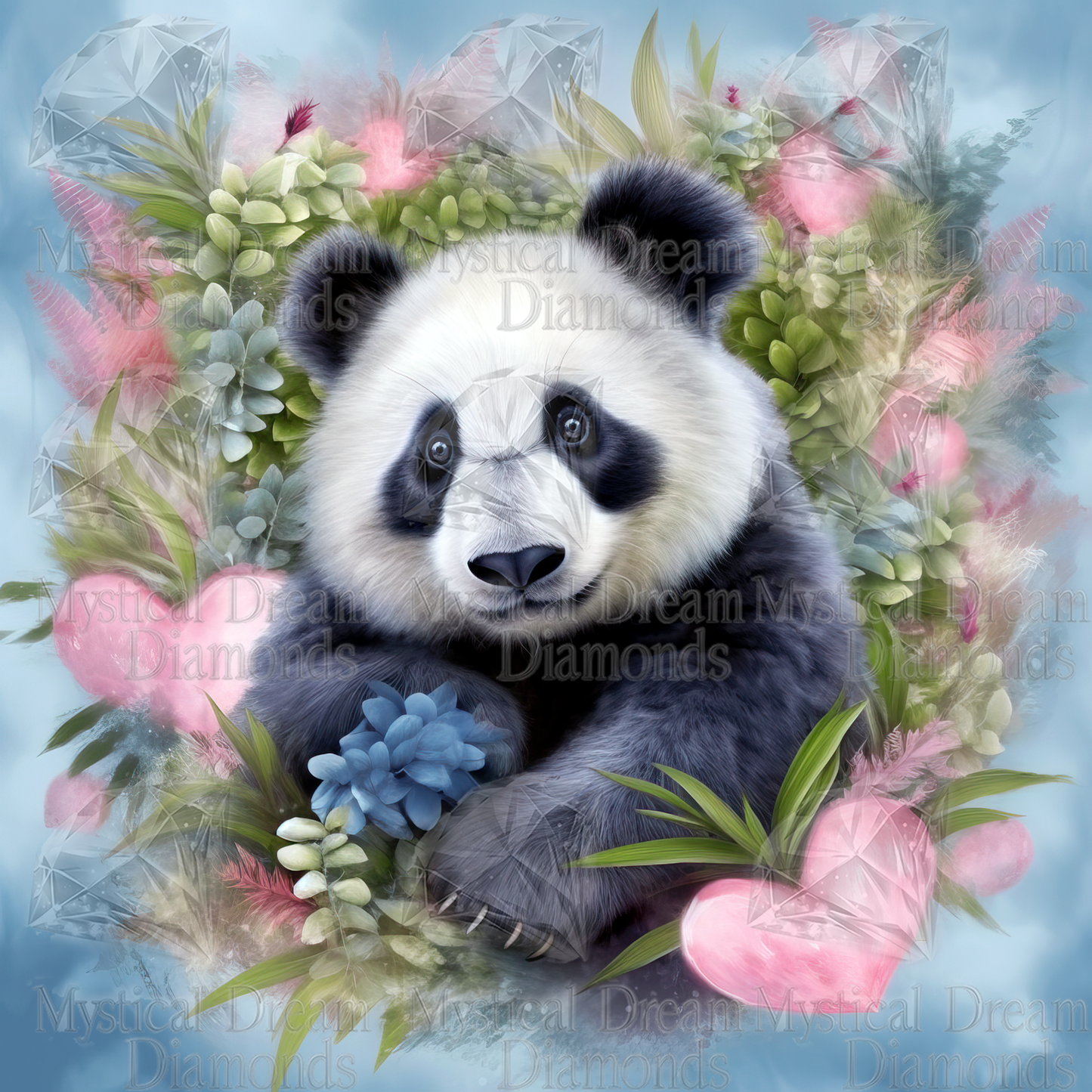 Portrait of a Panda by Cocomarshmallow Art