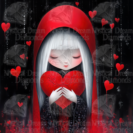 Red Heart by Cocomarshmallow Art