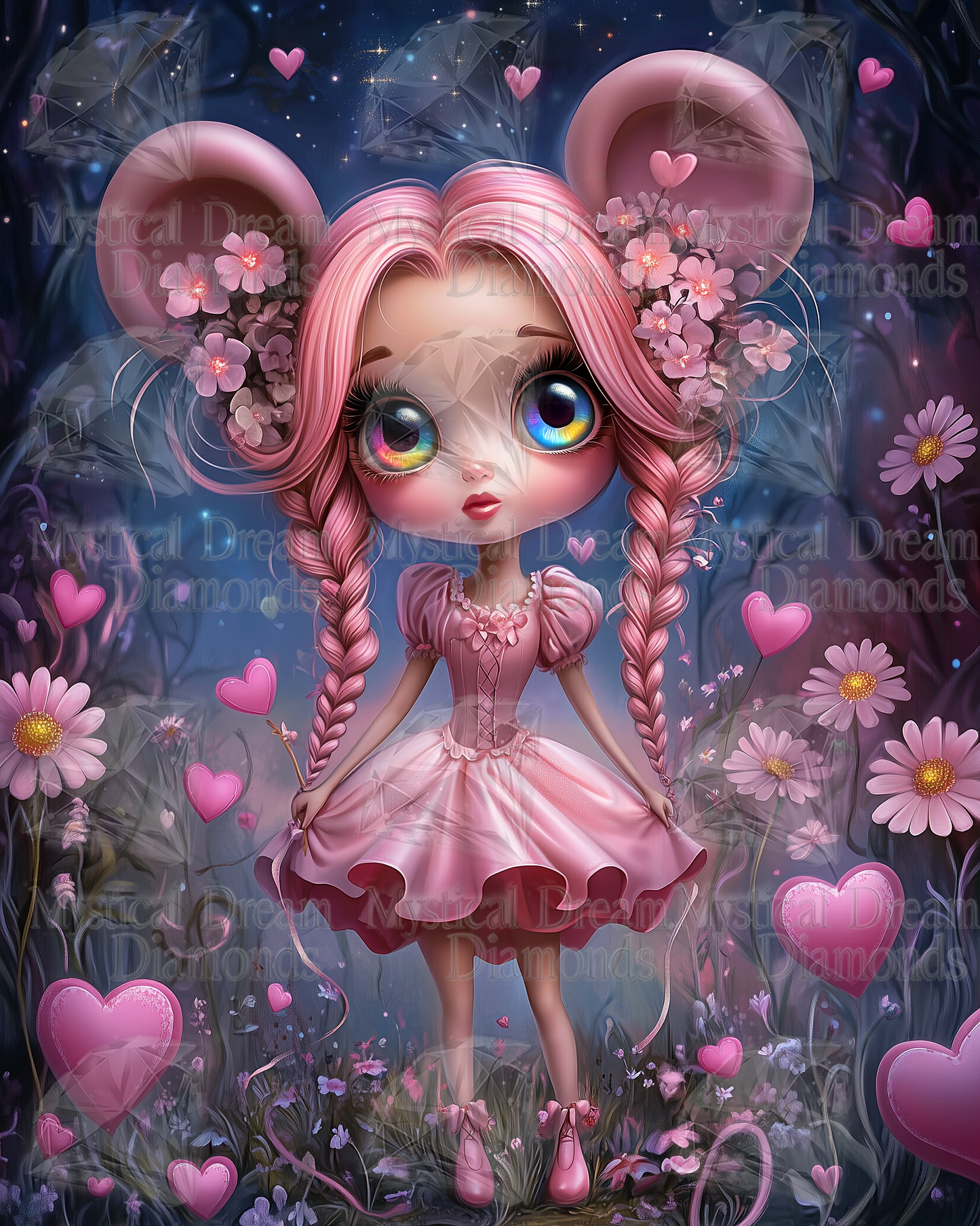 Valentina Mouse by Cocomarshmallow Art