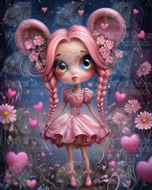 Valentina Mouse by Cocomarshmallow Art