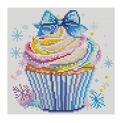 A Year of Cupcakes per Month by Cocomarshmallow Art