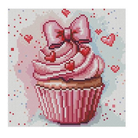 A Year of Cupcakes per Month by Cocomarshmallow Art