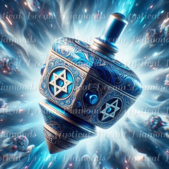 Dreidel (4 options) by Bex.Ai Art