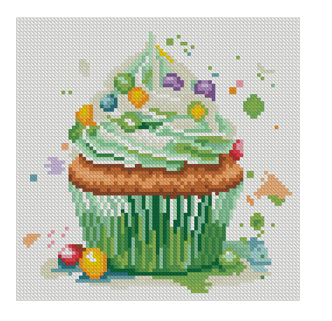 A Year of Cupcakes per Month by Cocomarshmallow Art