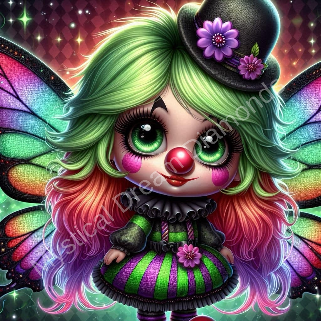 Clown Fairy By Taza Creations